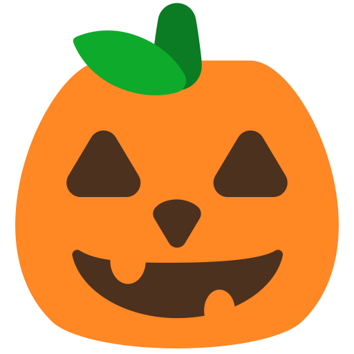 Jack-O-Lantern as drawn by Mozilla in Firefox OS 2.5