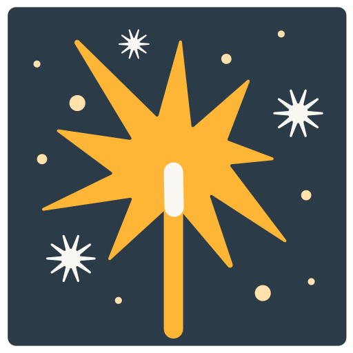 sparkler as rendered by Mozilla