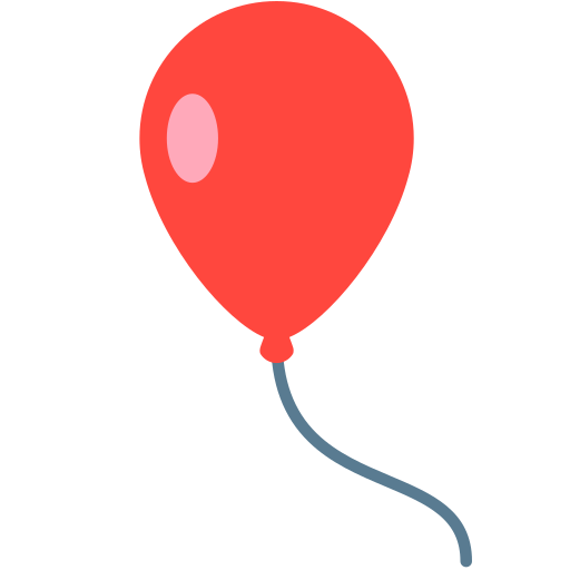 Balloon as drawn by Mozilla in Firefox OS 2.5