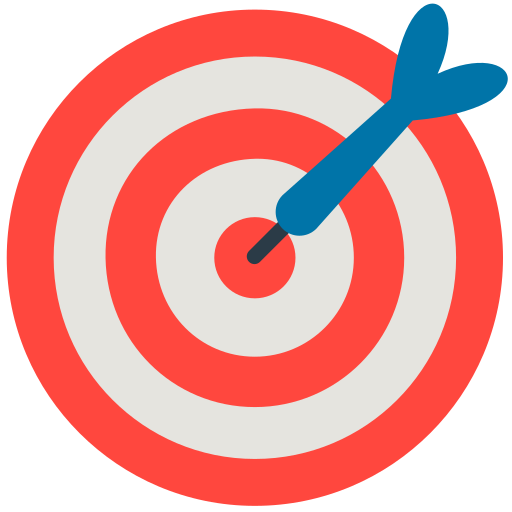 Bullseye as drawn by Mozilla in Firefox OS 2.5