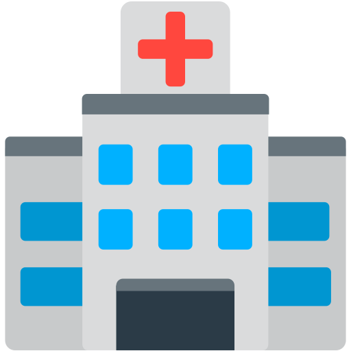 Hospital as drawn by Mozilla in Firefox OS 2.5