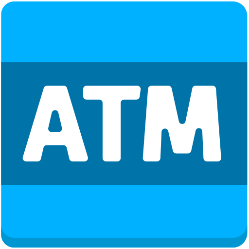 ATM sign as rendered by Mozilla