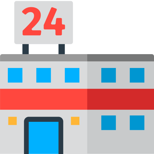 Convenience Store as drawn by Mozilla in Firefox OS 2.5