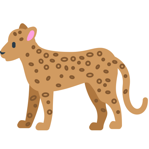 Leopard as drawn by Mozilla in Firefox OS 2.5