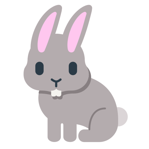 Rabbit as drawn by Mozilla in Firefox OS 2.5
