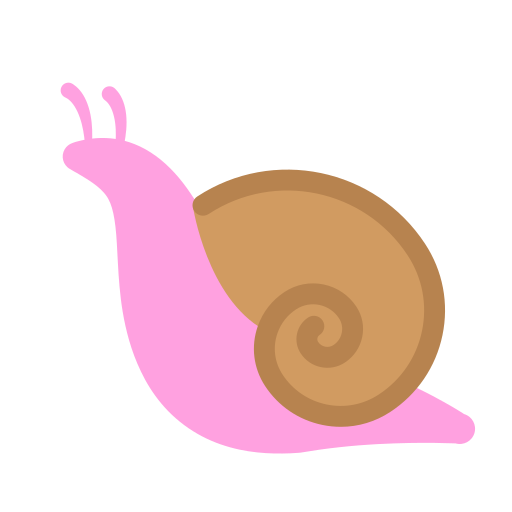 蜗牛 as rendered by Mozilla
