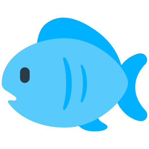 Fish as drawn by Mozilla in Firefox OS 2.5