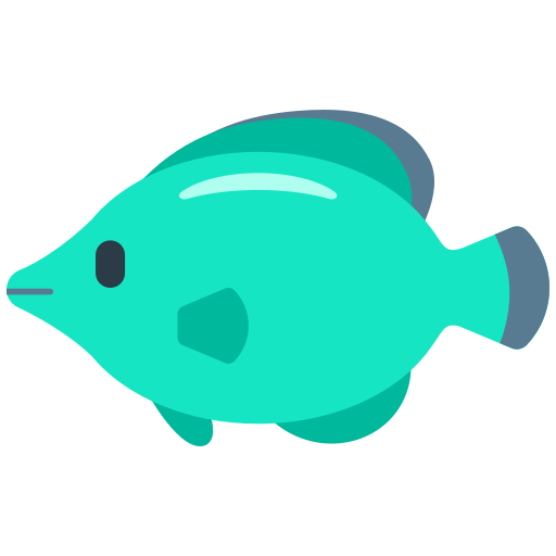 Tropical Fish as drawn by Mozilla in Firefox OS 2.5