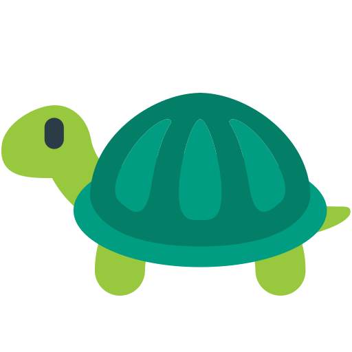 Turtle as drawn by Mozilla in Firefox OS 2.5
