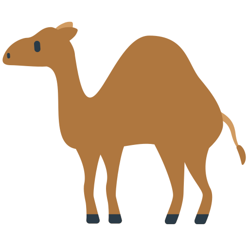 Dromedar as drawn by Mozilla in Firefox OS 2.5