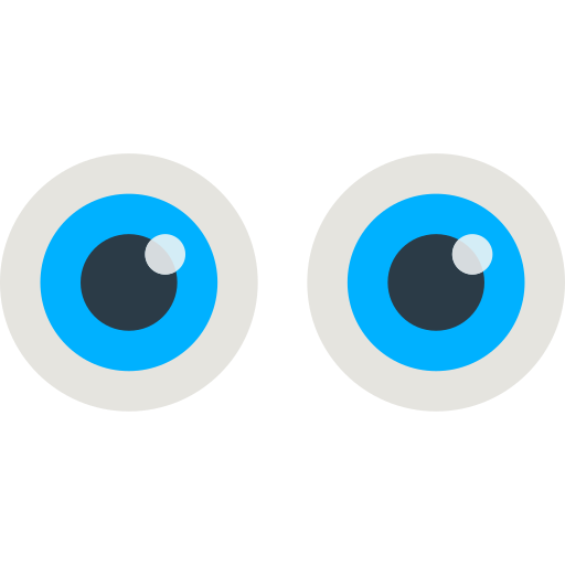 Eyes as drawn by Mozilla in Firefox OS 2.5