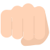 Oncoming Fist as drawn by Mozilla in Firefox OS 2.5