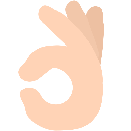 OK Hand as drawn by Mozilla in Firefox OS 2.5