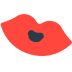 Kiss Mark as drawn by Mozilla in Firefox OS 2.5