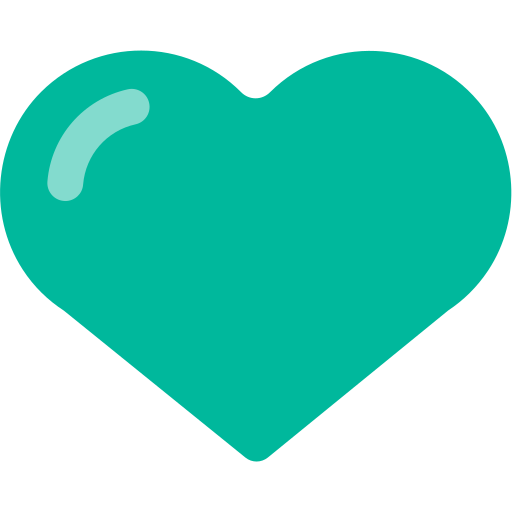 Green Heart as drawn by Mozilla in Firefox OS 2.5
