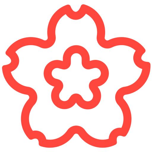 White Flower as drawn by Mozilla in Firefox OS 2.5