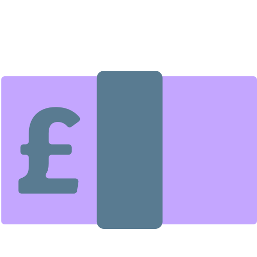 Pound Banknote as drawn by Mozilla in Firefox OS 2.5