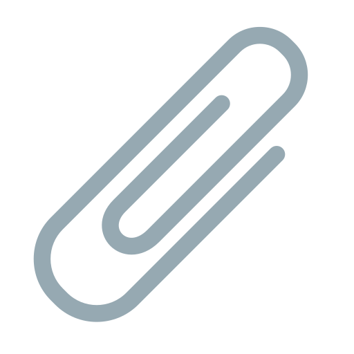 Büroklammer as drawn by Mozilla in Firefox OS 2.5