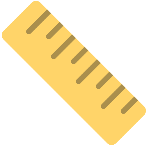 Straight Ruler as drawn by Mozilla in Firefox OS 2.5