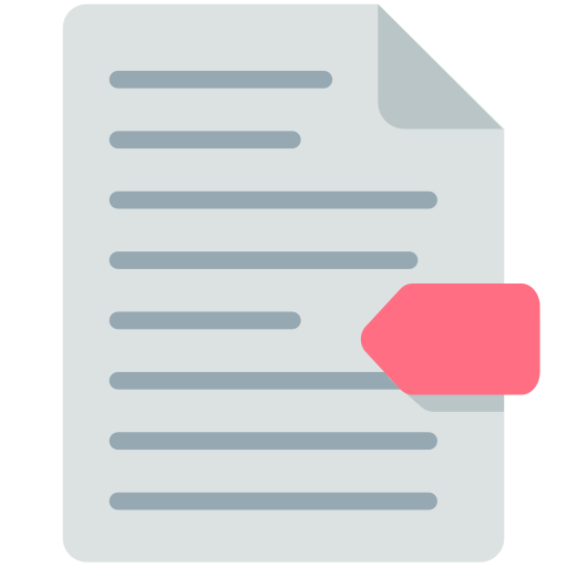 Etichette Segnalibro as drawn by Mozilla in Firefox OS 2.5