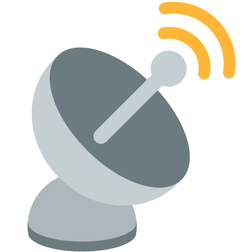 satellite antenna as rendered by Mozilla
