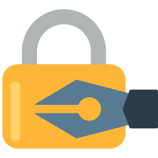 Locked with Pen as drawn by Mozilla in Firefox OS 2.5