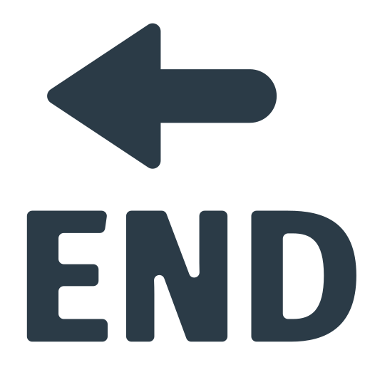 END-Pfeil as rendered by Mozilla