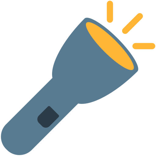 flashlight as rendered by Mozilla