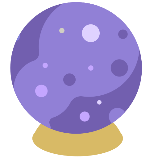 Crystal Ball as drawn by Mozilla in Firefox OS 2.5