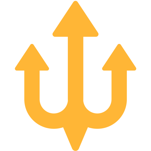 Tridente as drawn by Mozilla in Firefox OS 2.5