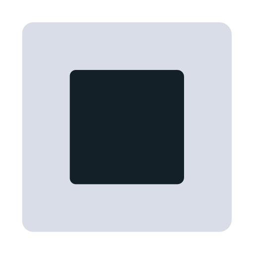 White Square Button as drawn by Mozilla in Firefox OS 2.5