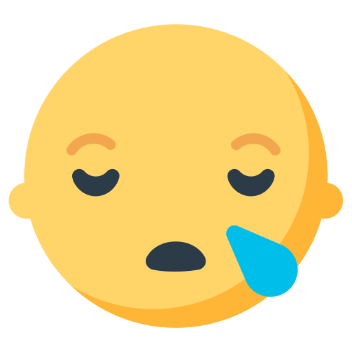 졸린 얼굴 as drawn by Mozilla in Firefox OS 2.5