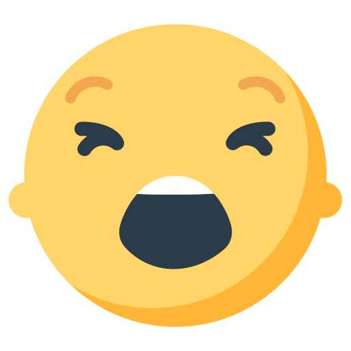 Tired Face as drawn by Mozilla in Firefox OS 2.5