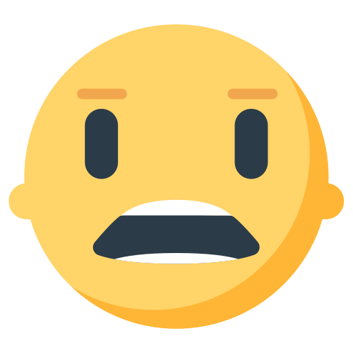 Grimassen schneidendes Gesicht as rendered by Mozilla