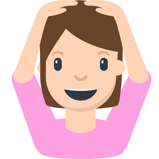 Person Gesturing OK as drawn by Mozilla in Firefox OS 2.5