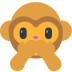 Speak-No-Evil Monkey as drawn by Mozilla in Firefox OS 2.5