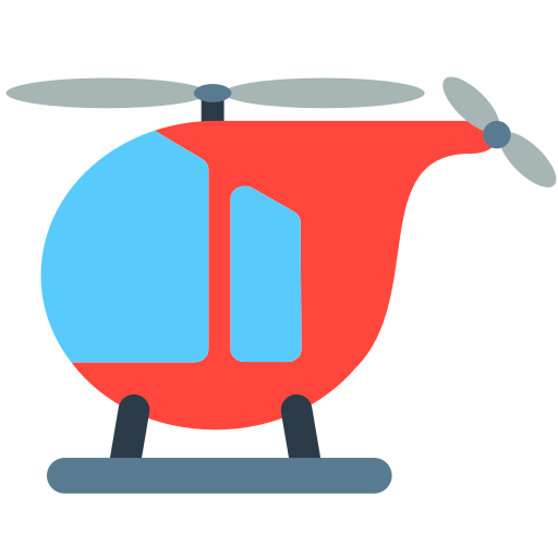 helicopter as rendered by Mozilla