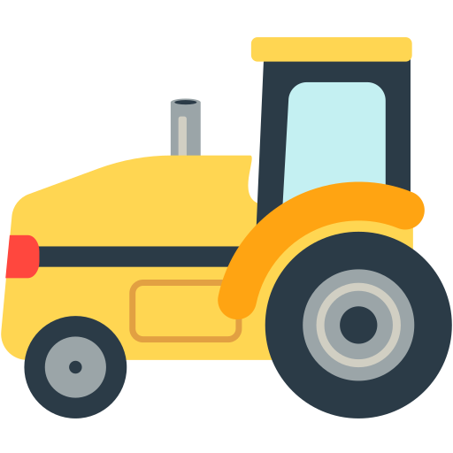 Tractor as drawn by Mozilla in Firefox OS 2.5