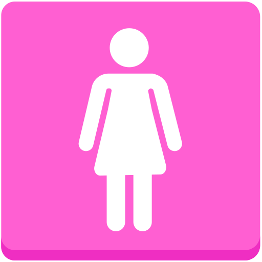 women’s room as rendered by Mozilla