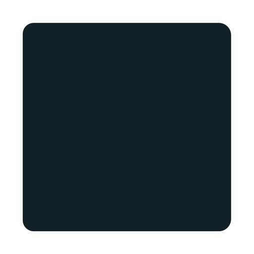 black medium square as rendered by Mozilla