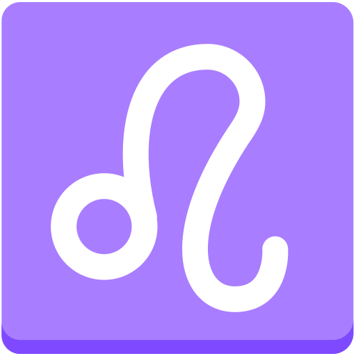 Löwe (Sternzeichen) as rendered by Mozilla