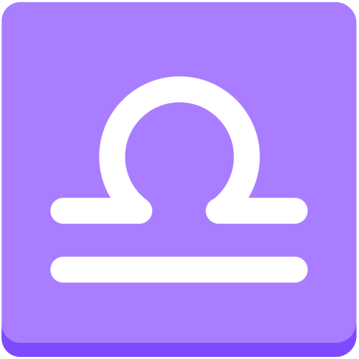 Libra as drawn by Mozilla in Firefox OS 2.5