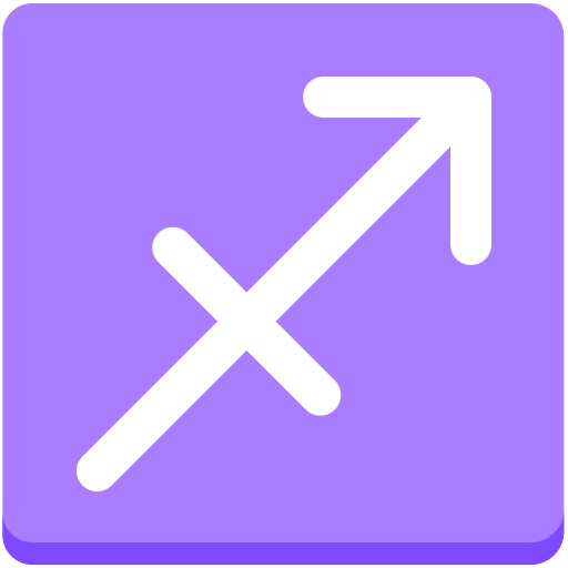 Sagittarius as drawn by Mozilla in Firefox OS 2.5