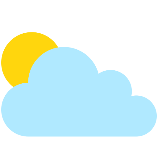 Sonne Hinter Wolke as drawn by Mozilla in Firefox OS 2.5