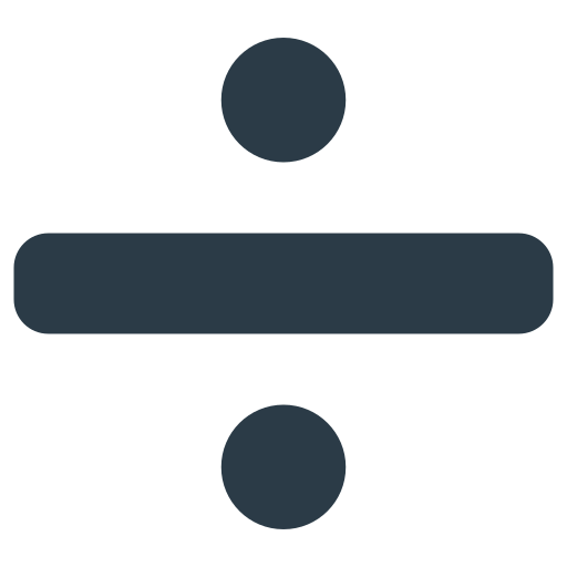 Divide as drawn by Mozilla in Firefox OS 2.5