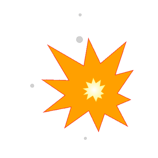 충돌 as drawn by Noto Animated Emoji in 14.0