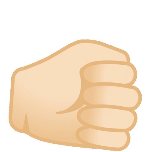 Thumbs up: Light Skin Tone, the previous design