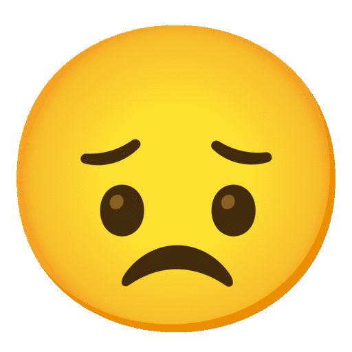 Disappointed Face, the previous design