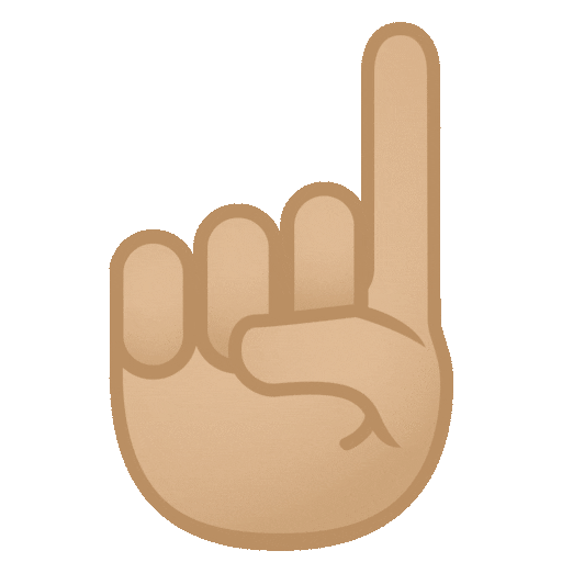 Index Pointing up: Medium-Light Skin Tone, the previous design