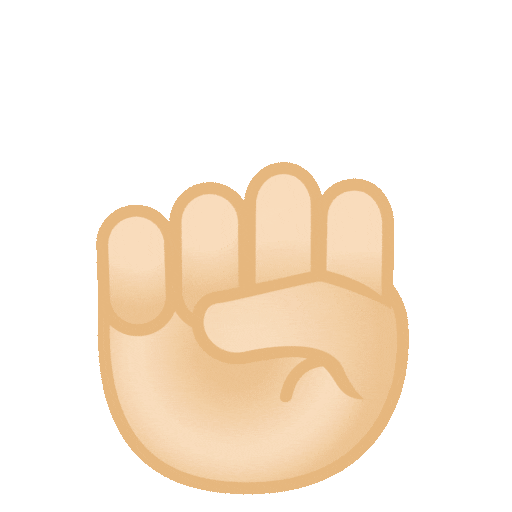 Victory Hand: Light Skin Tone, the previous design